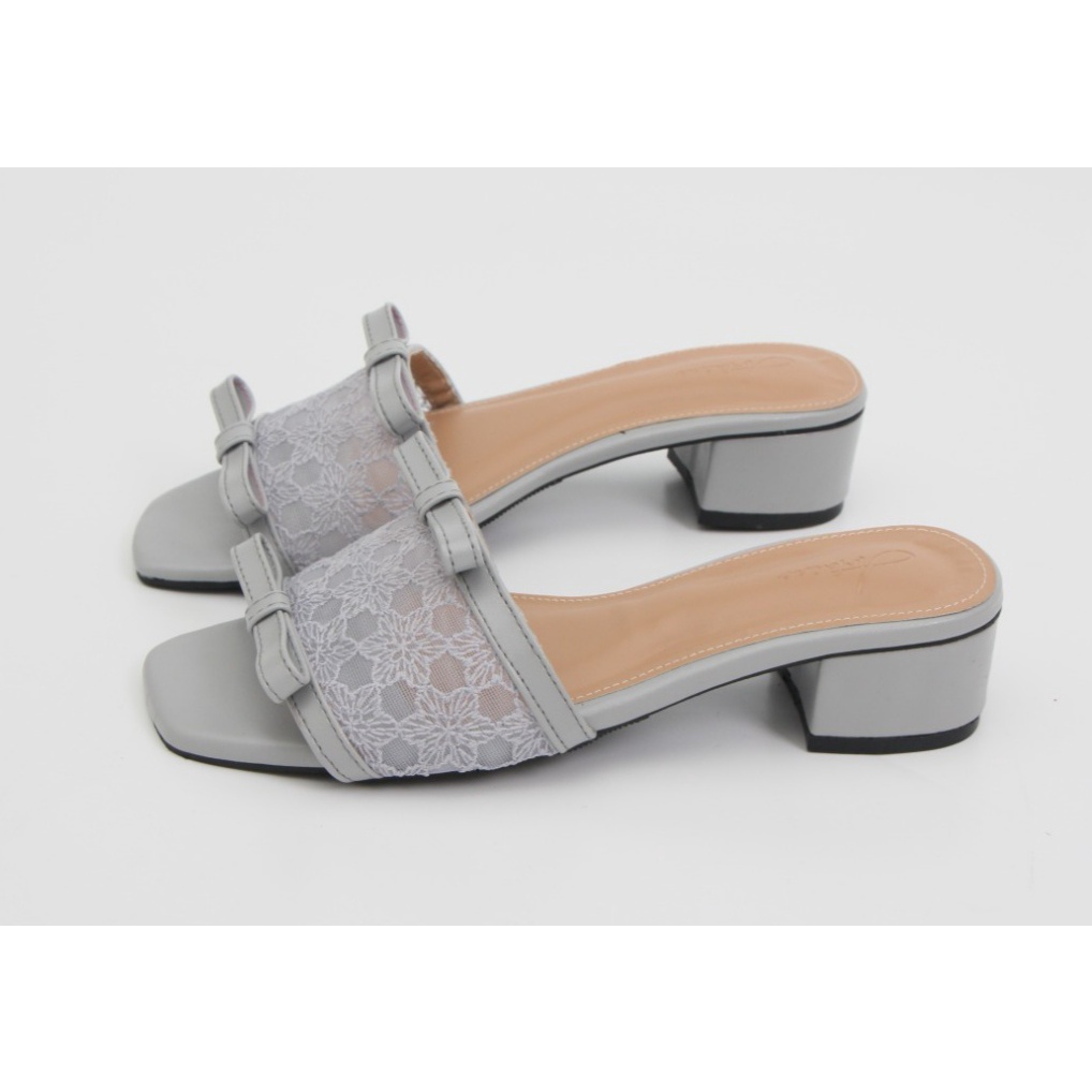 Arlaine- Molly Sandal Heels Wanita Pita 5 Cm