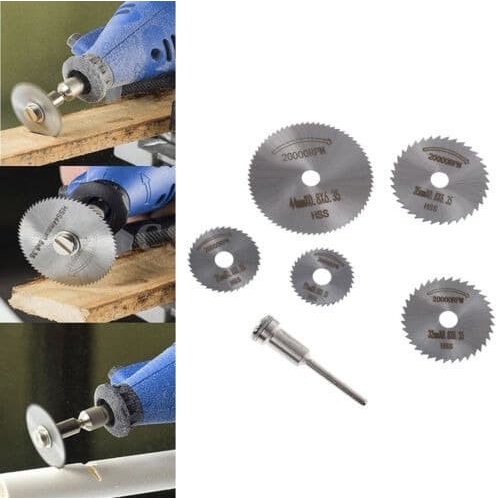 mini saw MATA GERGAJI Saw Blade Mini Grinder Set 6pc  Mata Potong Mini Gerinda multifungsi