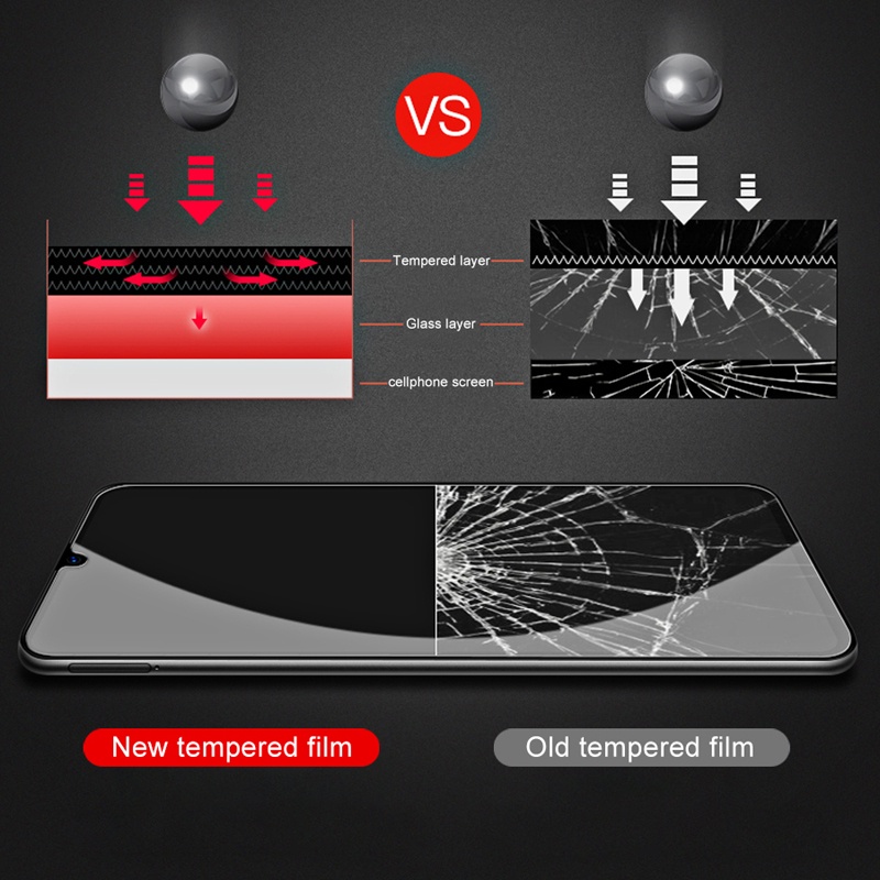 Pelindung Layar Tempered Glass HD 9H Anti Ledakan Untuk Iphone 1