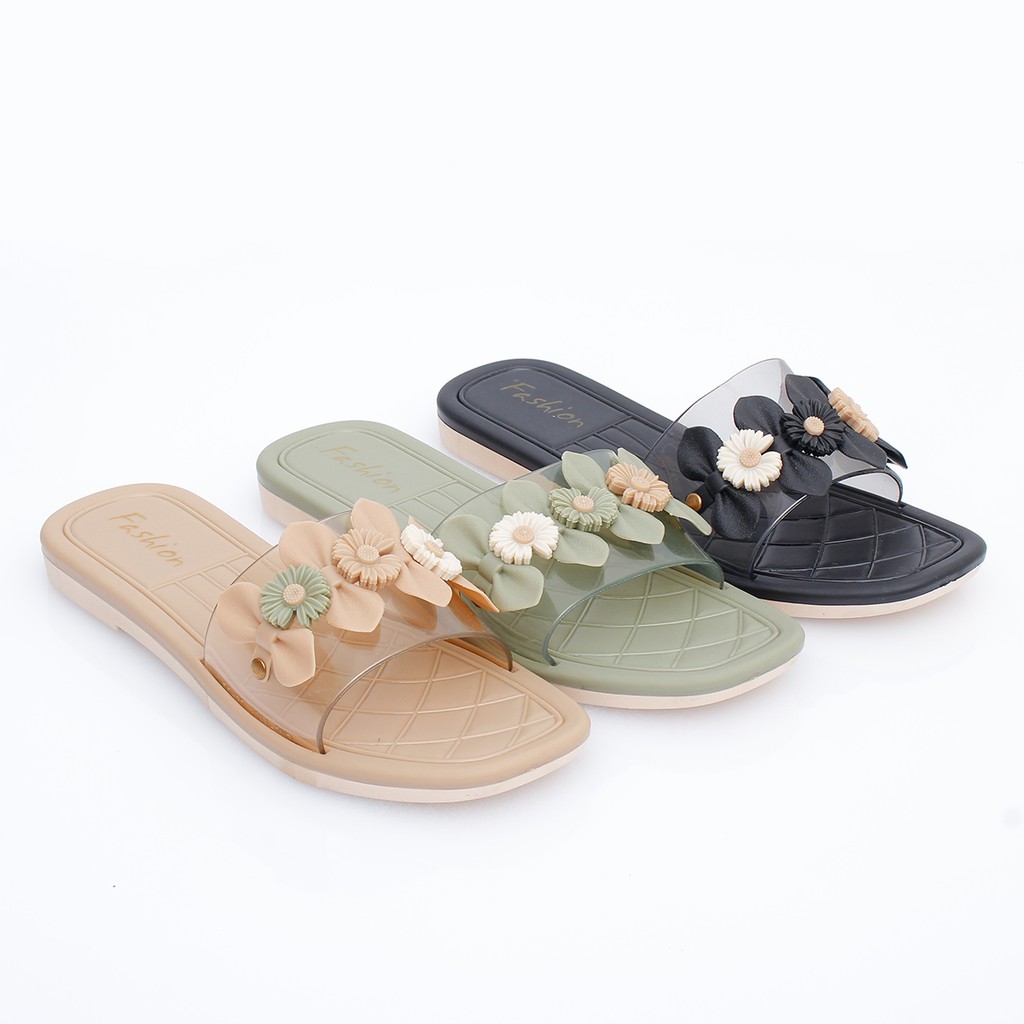 Yodra Elsie  Flip Flop Jelly Shoes Import YDR116 Real Pict