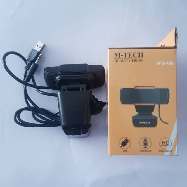 WEBCAM MTECH WB300 M-TECH WB-300 HD 480P