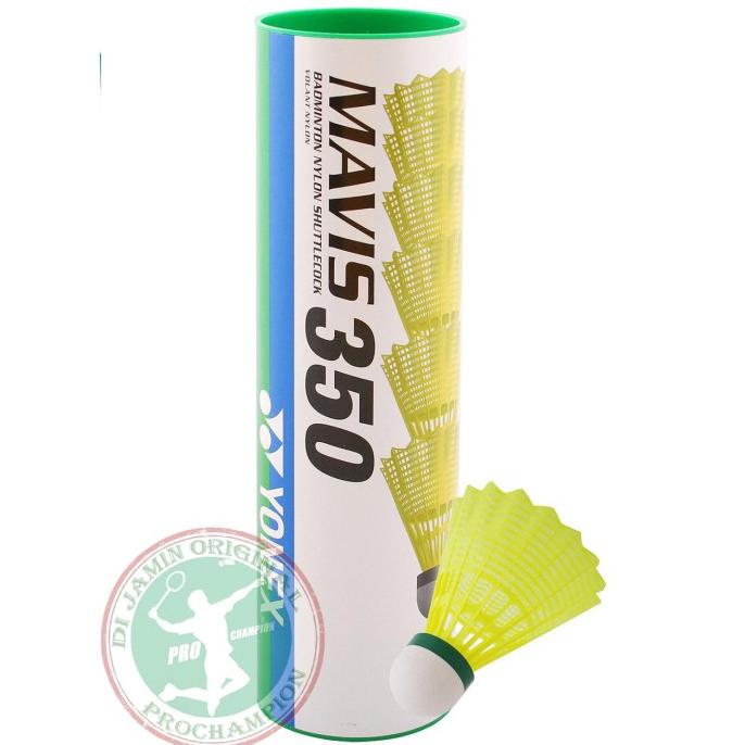 YONEX MAVIS 350 6 IN 1 SHUTTLECOCK KOK COCK BADMINTON ORIGINAL