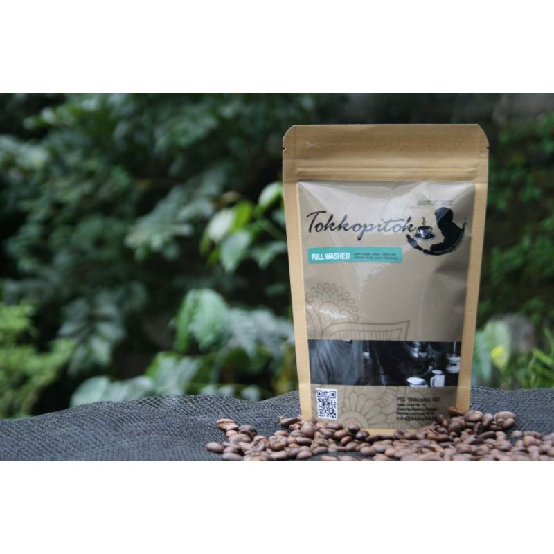 

250 Gram Roasted Bean Arabika Puntang Full Wash