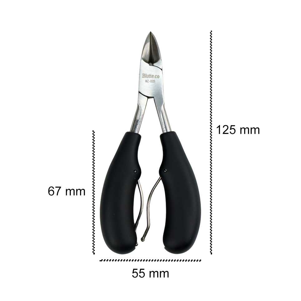 COD Gunting Pemotong Kuku Miring Jempol Kaki Anti Cantengan Pendorong Kulit Mati Toe Nail Clipper Edge Cutter Anti Nyeri / Gunting Kuku Jempol Kaki Anti Cantengan Nail Clipper