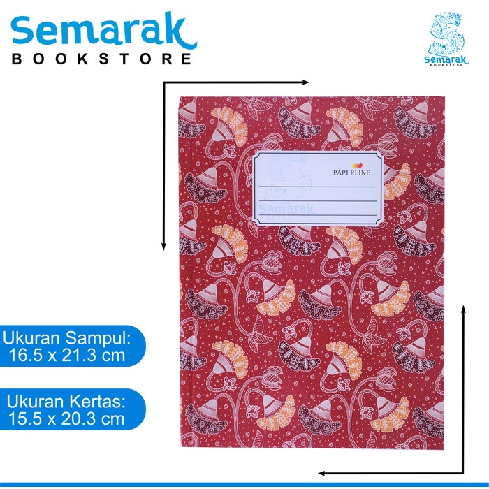 

Jualan Buku Tulis Paperline Hard Cover Quatro [1 Pack / 2 Buku @ 300 Lembar] Limited