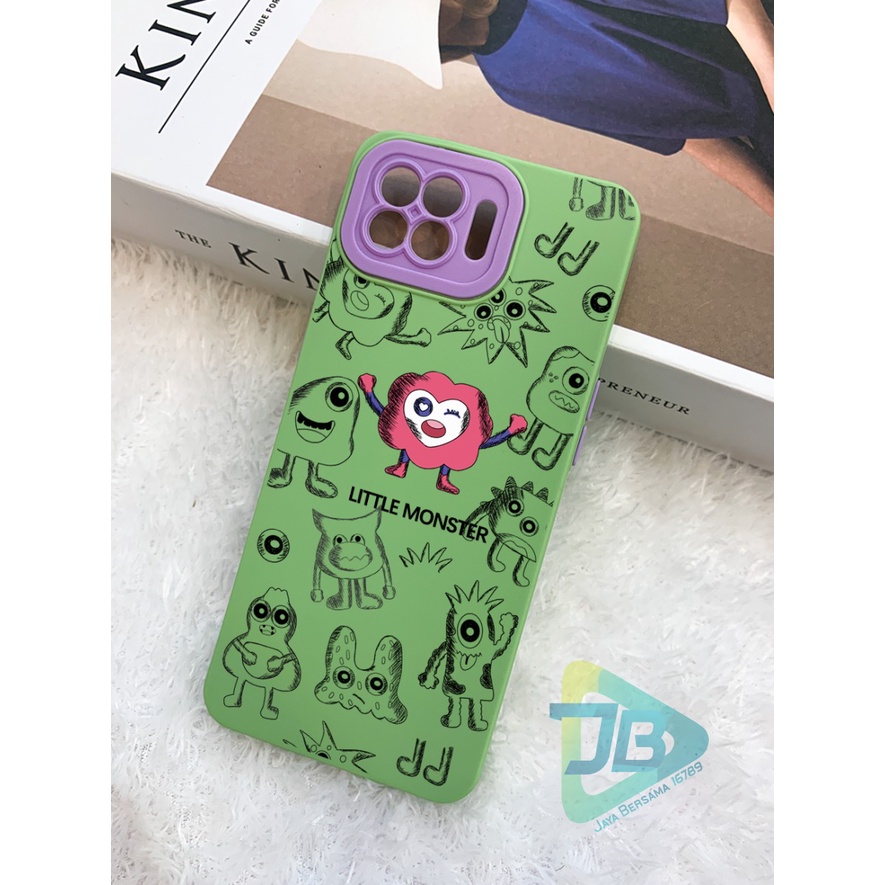 SOFTCASE NALLE SILIKON 2IN1 CAMERA PROTECTION LITTLE MONSTER OPPO VIVO SAMSUNG REALME XIAOMI IPHONE FOR ALL TYPE JB5812