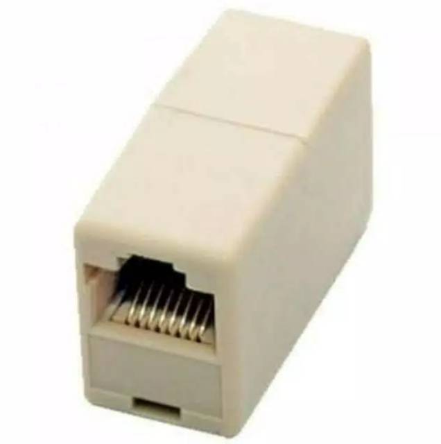 BARREL Konektor RJ45 / Alat Penyambung Kabel LAN