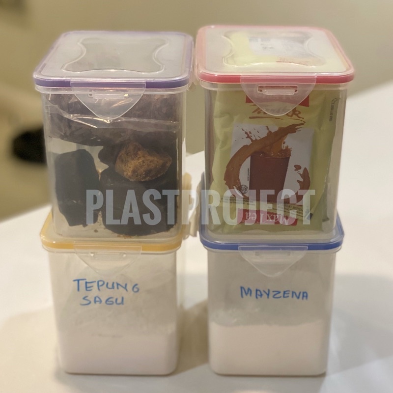 LOCK N LOCK/Kotak Kontainer Makanan Tepung Snack Makanan Ringan /Tempat Penyimpanan Kulkas | Food St