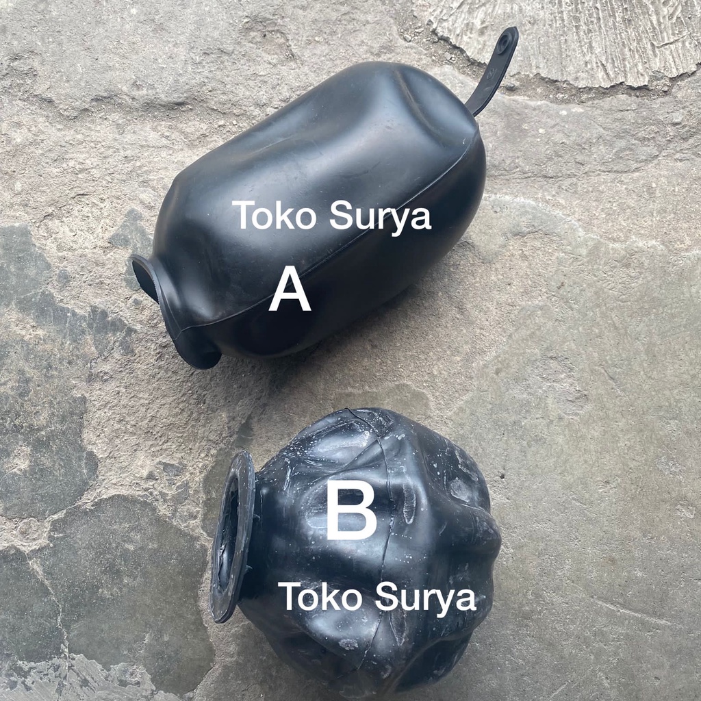 Jual KARET MEMBRAN TABUNG SEMI JET PUMP KARET TABUNG POMPA AIR KARET