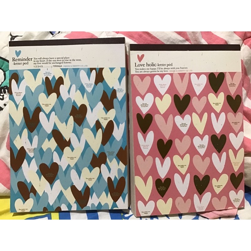 NOTE PAD MEMO PAD LETTER SHEETS KOREA IMPORTED MEMO NOTEBOOK