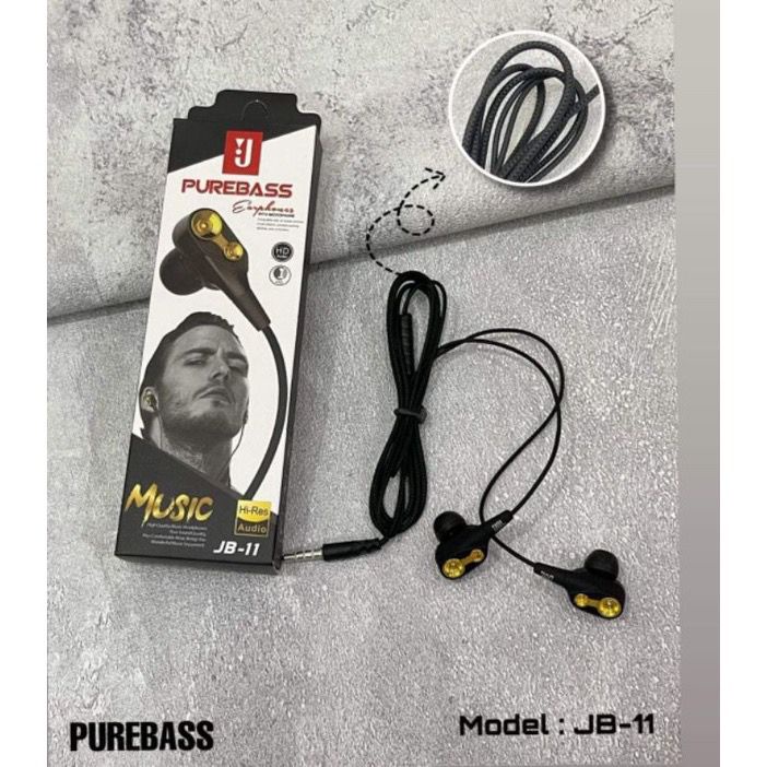 Hf Headset JBL JB-11 M15 Stereo Handsfree JBL M15 Earphone JBL M15