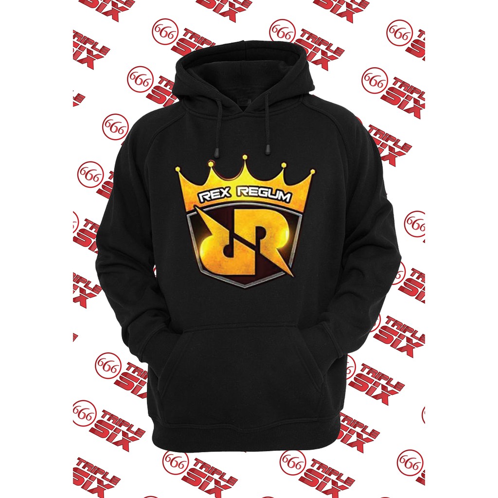 Jaket Hoodie Esports Team RRQ Rex Regum Qeon Gaming PUBG DotA2 Mobile Legends Shopee Indonesia