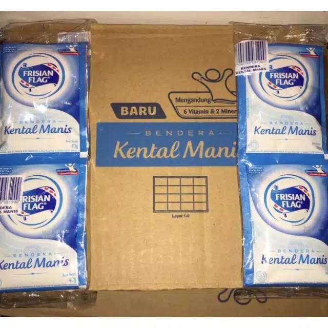 

Susu frisian Flag sachet 1 dus