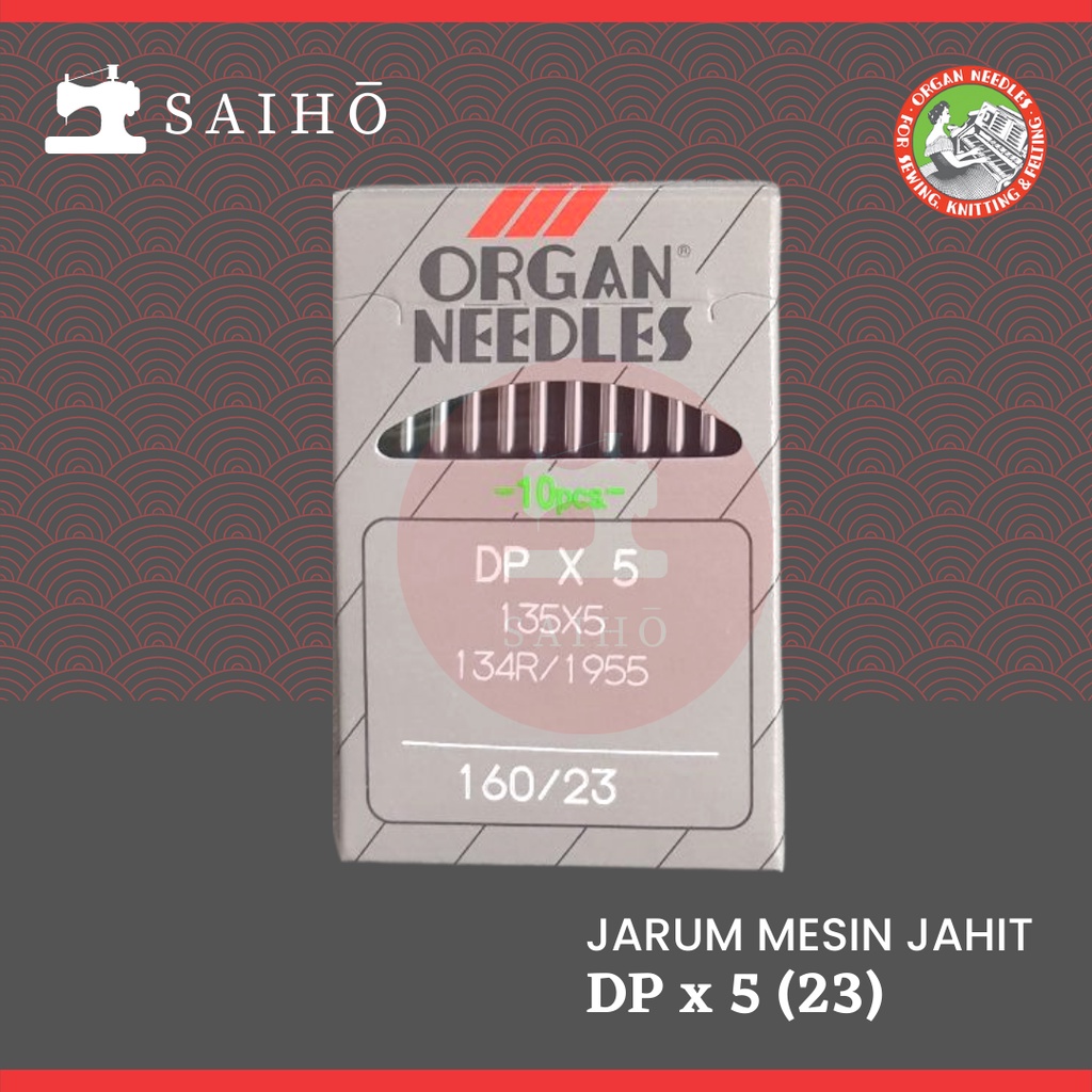 ORGAN Needle DPx5 / DP x 5 - Jarum Mesin Jahit