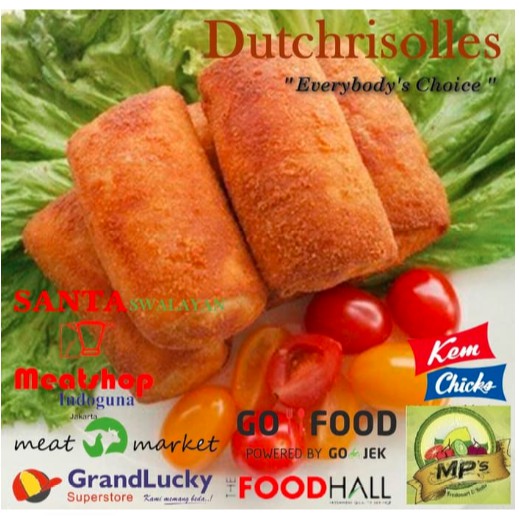 

RISOLES | DUTCHRISOLLES BEEF & CHEESE | RISOL RASA SAPI KEJU FROZEN