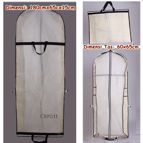 Wedding Dress Cover Pelindung Gaun Pesta Wanita Cbp011
