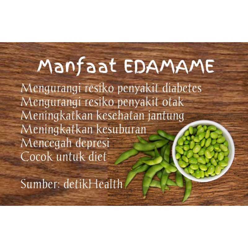 

Edamame Segar