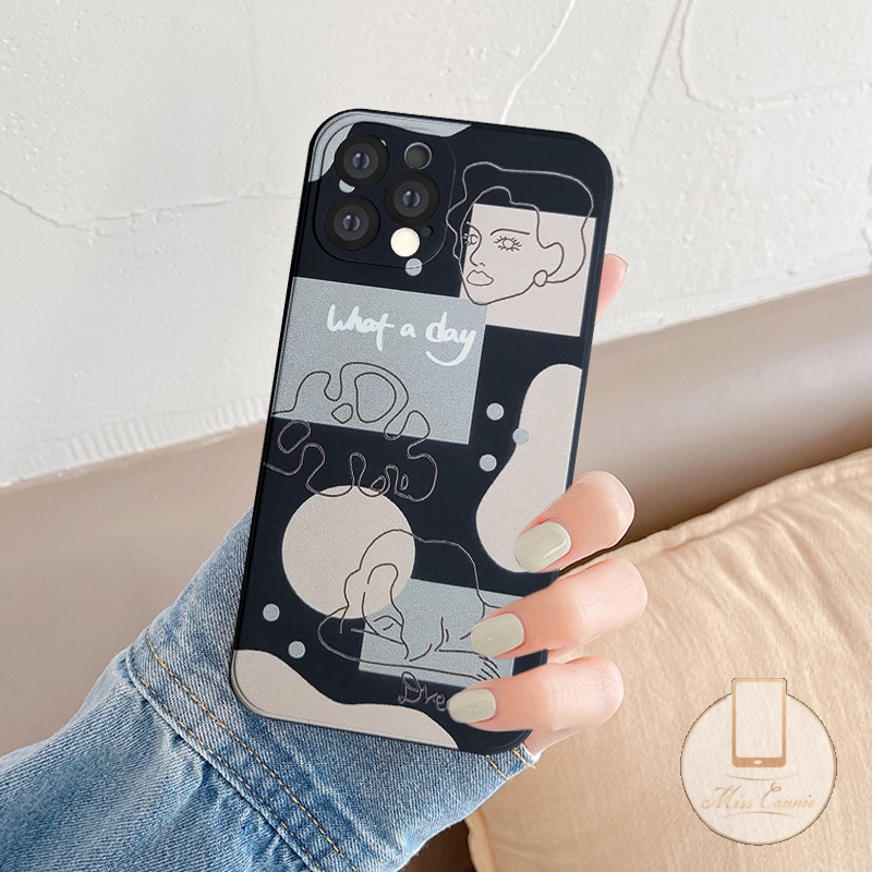 Casing Softcase Realme C35 C31 5I 6I 5 6 7 8 8Pro C21Y C25 C25S C25Y C11 C12 C20 C21 C3 7I Motif Geometri