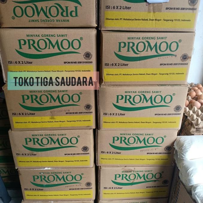 

BAYAR DITEMPAT Minyak goreng promoo 2 liter 1 dus / 6pcs PALING LAKU
