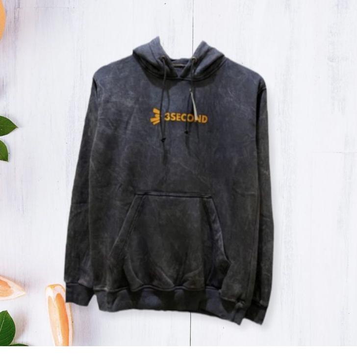 SALEE.. (HARGA DISKON) HOODIE 3SECOND BM ORIGINAL pria/wanita hight premium quality distro