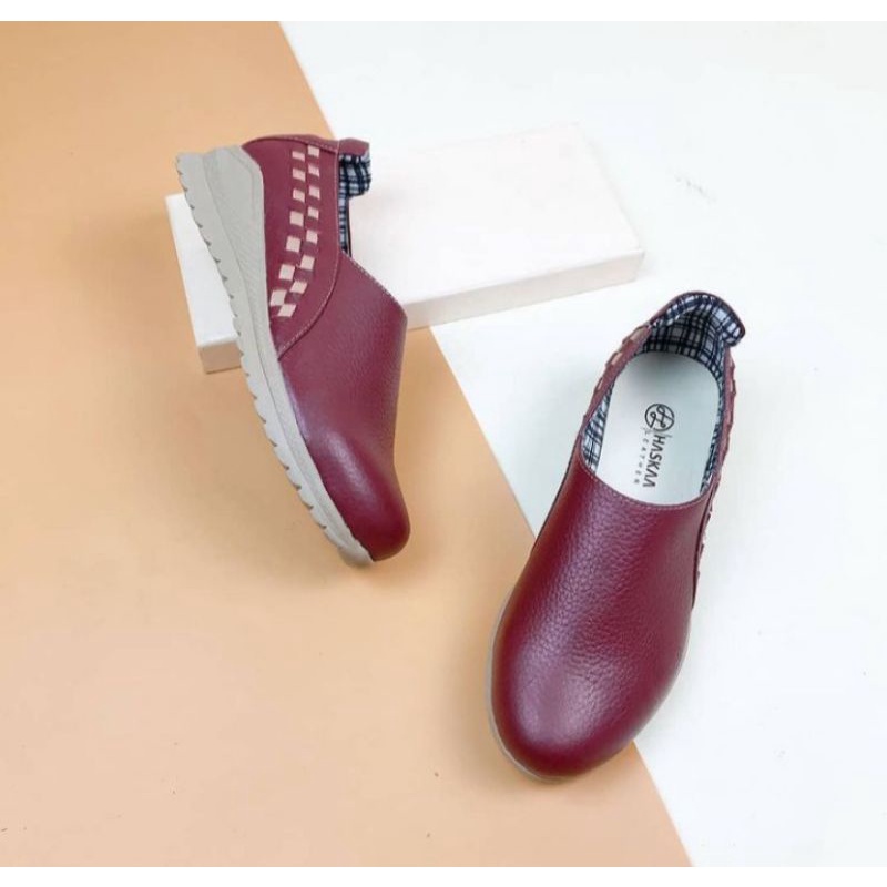 sepatu wanita kulit garut / sepatu wanita / sepatu papirut asli