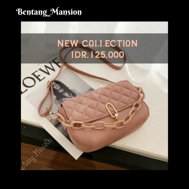 TAS SELEMPANG WANITA IMPORT BATAM TAS KONDANGAN KANTOR KEKINIAN