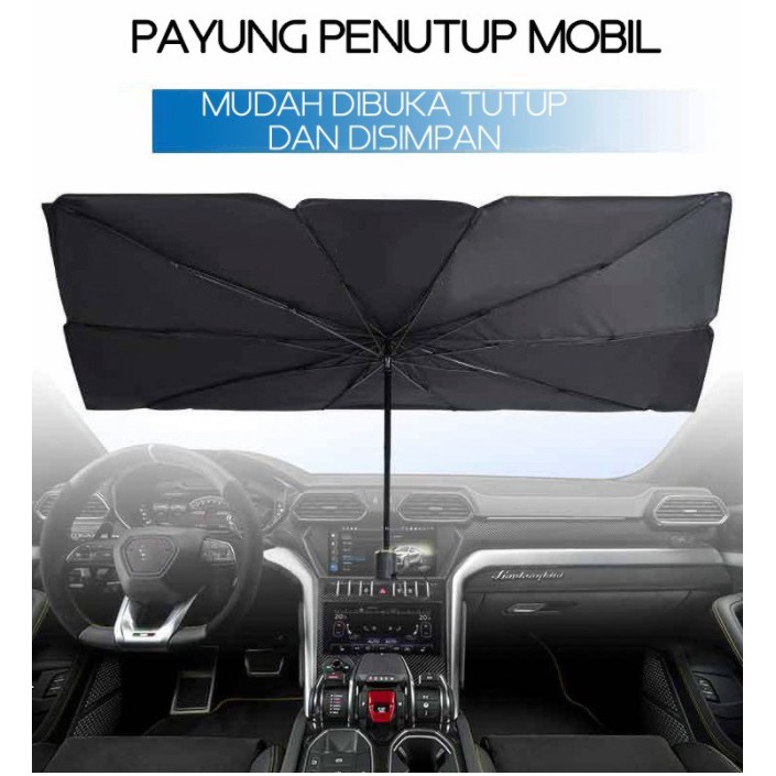 Pelindung Anti UV MATAHARI Anti Panas Dashboard Payung Mobil Lipat Penutup Kaca Depan Sun Shield HOT