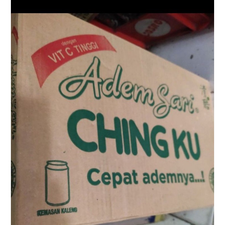 ADEM SARI CHING KU KALENG 24 PCS, SAMEDAY/INSTANT