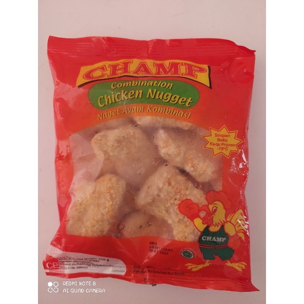 

CHAMP NUGET AYAM 250GR