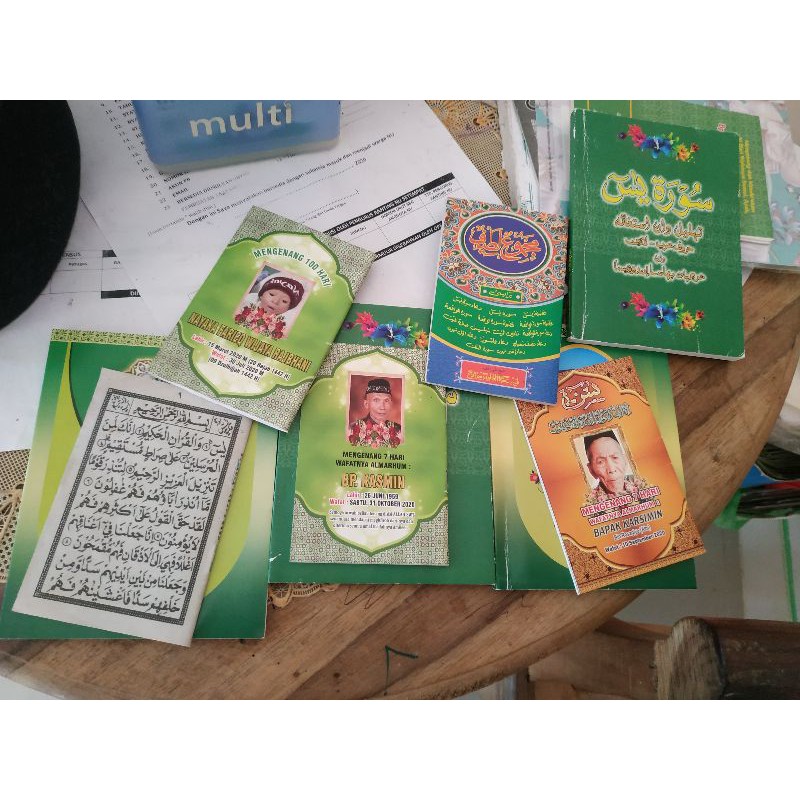 Cetak Surat Bacaan Yasin