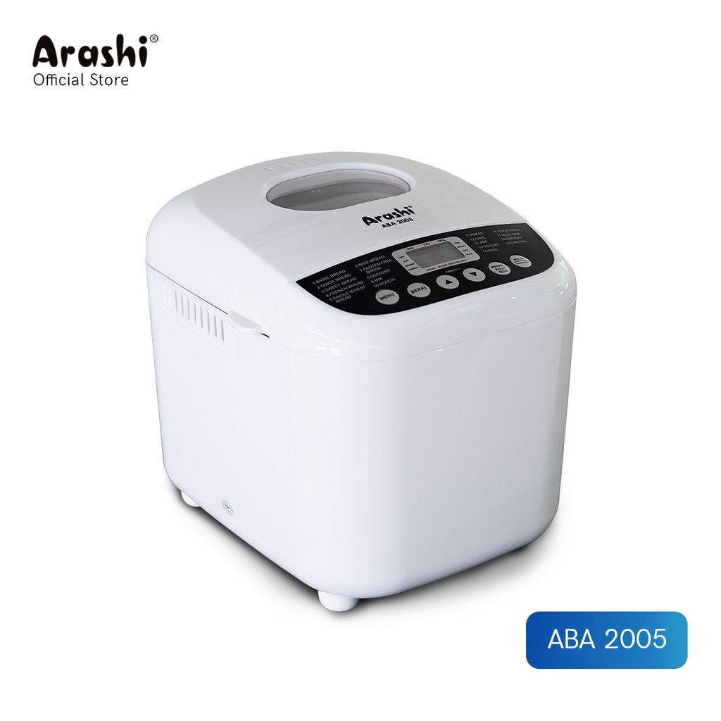 Arashi ABA 2005 Bread Maker / Mesin Pembuat Roti Digital Otomatis