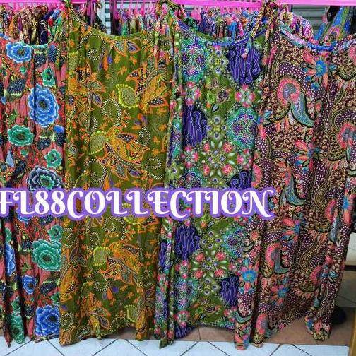 ✸ Daster Batik KU Label Biru Tali Satu ♣