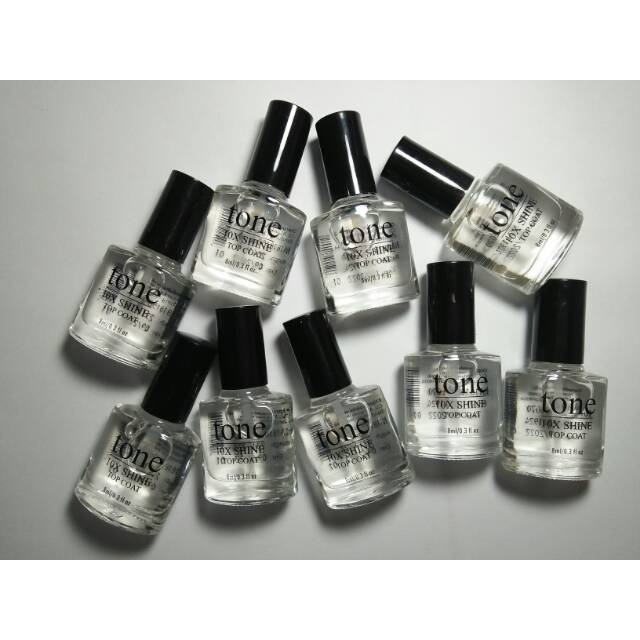 TONE KUTEK SERIES (VITAMIN BOOSTER / NAIL FOUNDATION / BLACK / NUDE / MIXED / WINTER / EARTH / CHIC / TOP COAT (1 BOX ISI 24))