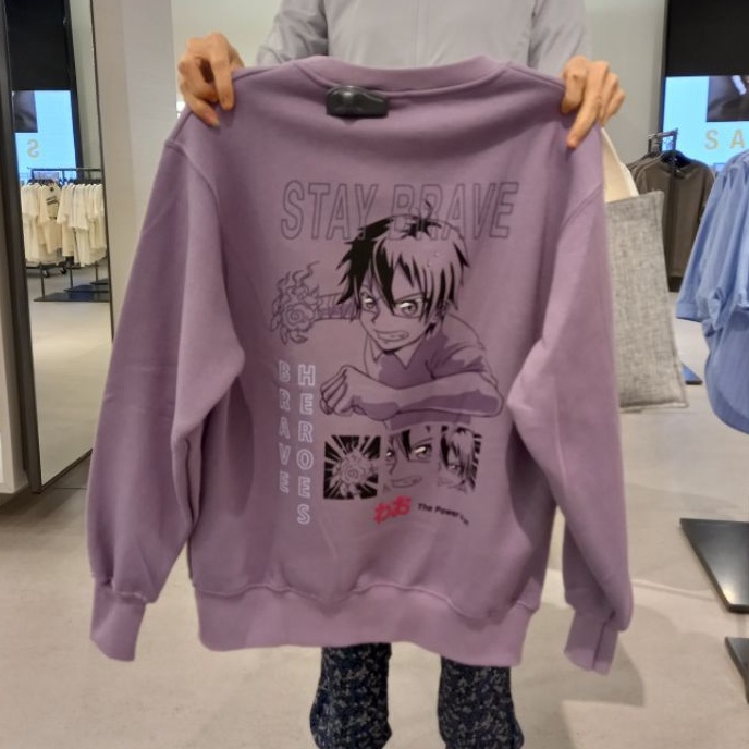 ZARA ORIGINAL Hoodie Sweater Manga Cartoon Kartun Jepang Japan Jaket Kaos SALE Evangelion One Piece
