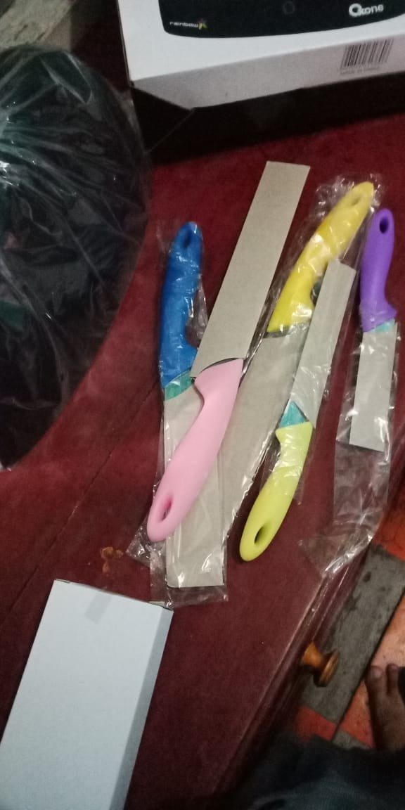 Oxone Ox606 Pisau Set Warna Bahan Stainles