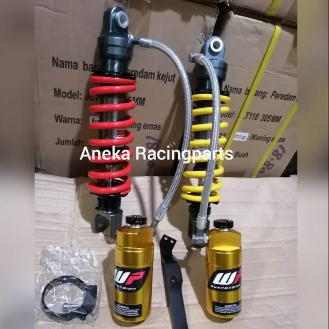 Monoshock ninja 250 karbu fi z250 rr mono tabung pisah double klik rebound / shock belakang ninja250