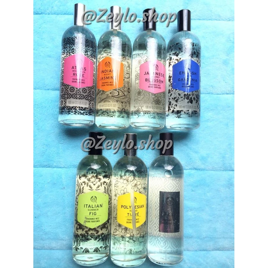 The Body Shop Body Mist - Fragrance Mist 100ml ORIGINAL REJECT