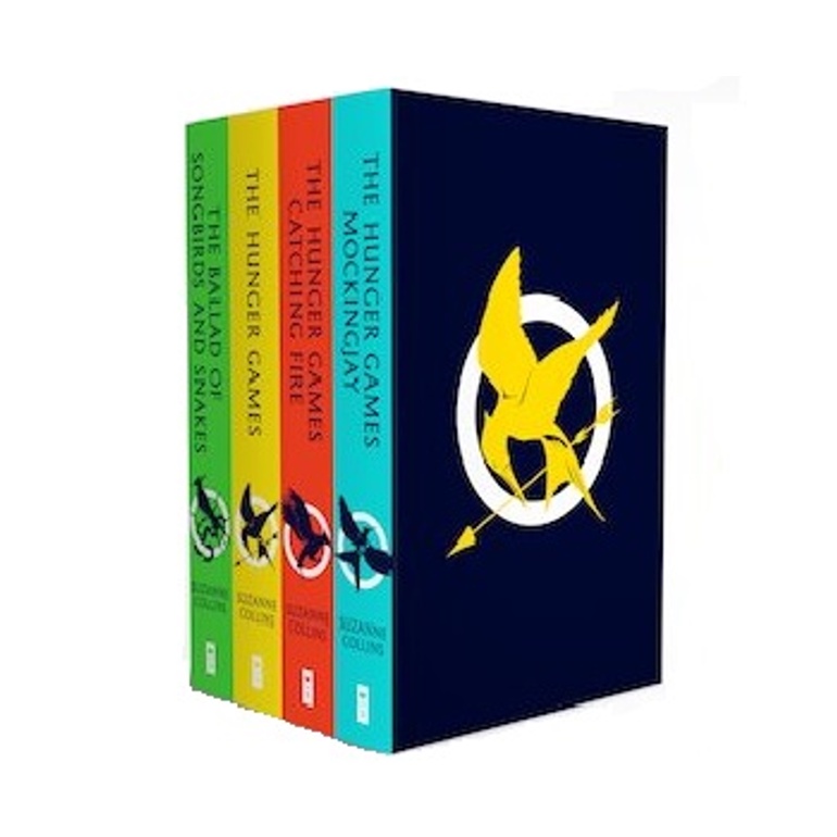 Suzanne Collins - The Hunger Games trilogy + The Ballad of Songbirds and Snakes box set (English)