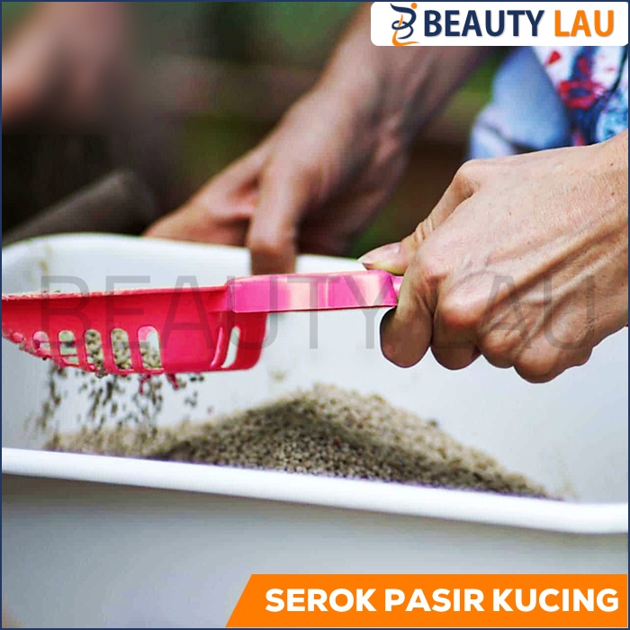 SEKOP PASIR KUCING CAT LITTER SCOOP SEROKAN SEROK SKOP SENDOK KOTORAN PUP KUCING