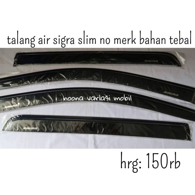 talang air sigra talang air mobil sigra door visor sigra
