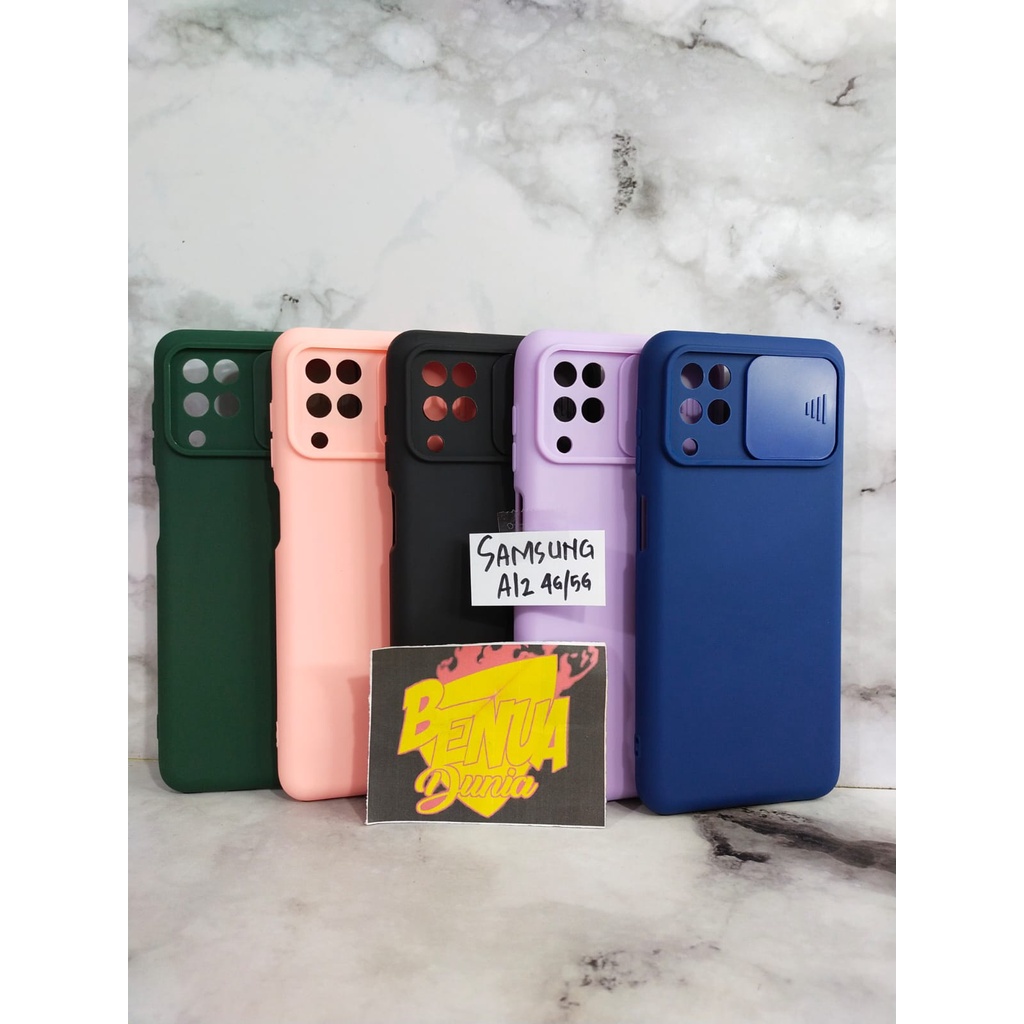 CASE SAMSUNG M32 / CASE SLIDE MACARON PELINDUNG KAMERA SAMSUNG A32 - BENUA DUNIA