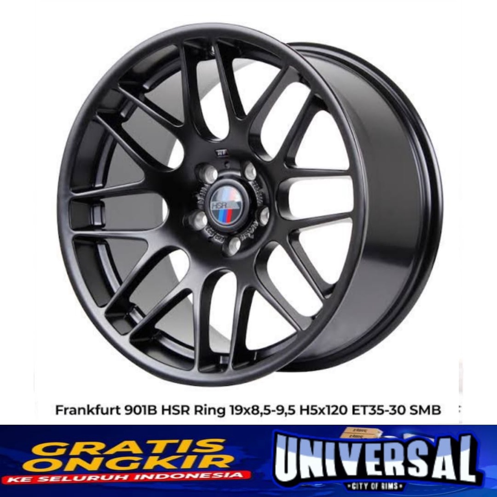 Velg Mobil Ring 19 Hsr Wheel Frankfurt R19 Untuk Rangrover Discovery Transporter