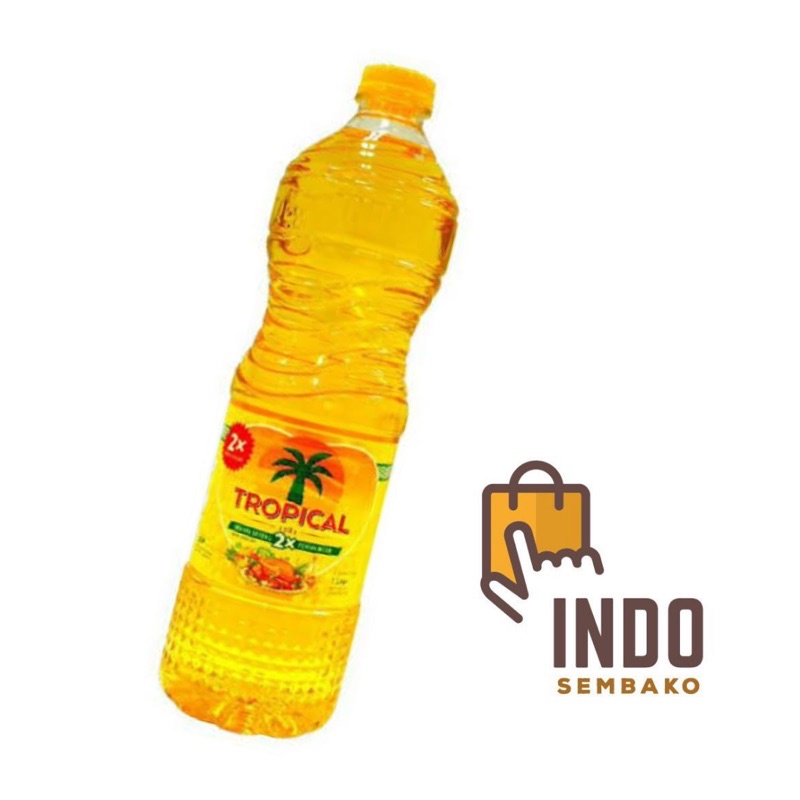 Minyak tropical 1L botol refill / Minyak Goreng Tropical 1 liter / oil / Minyak Serbaguna