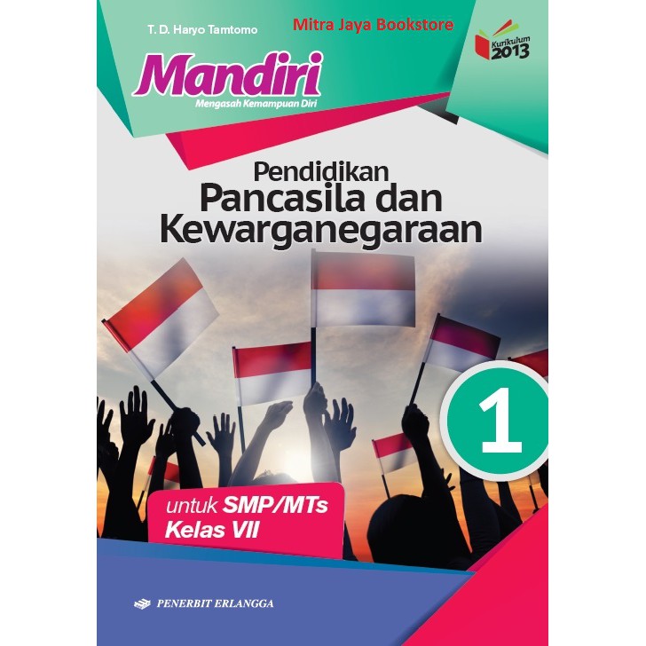 MANDIRI PEND. PANCASILA & KEWARGANEGARAAN SMP KLS.7/K13N