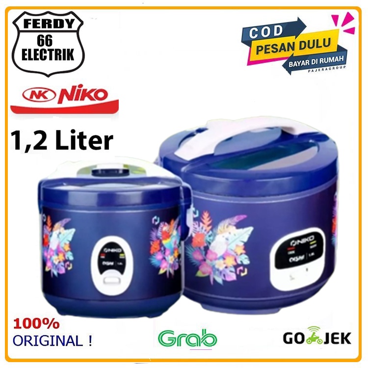Niko Rice Cooker Mini 1.2 Liter Mejikom 3In1 Oishi Amazon Penanak Nasi