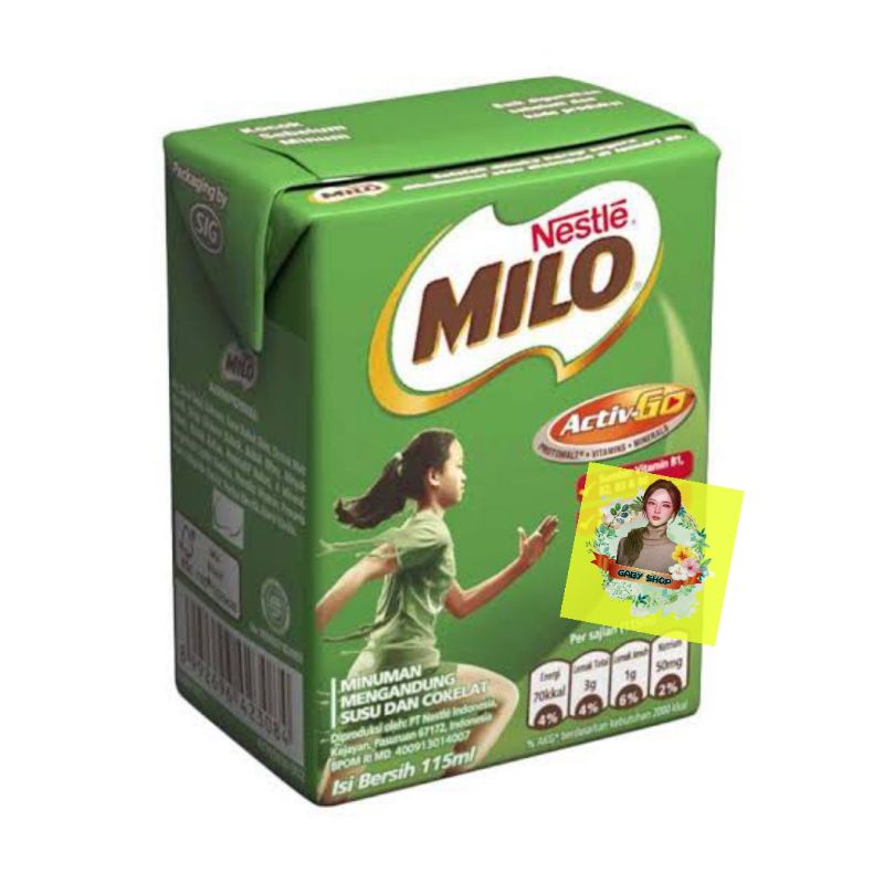 

MILO UHT 115 ML KOTAK