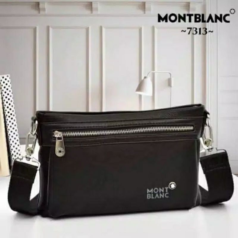 handbag monblanc 7313 handbag pria dan wanita import