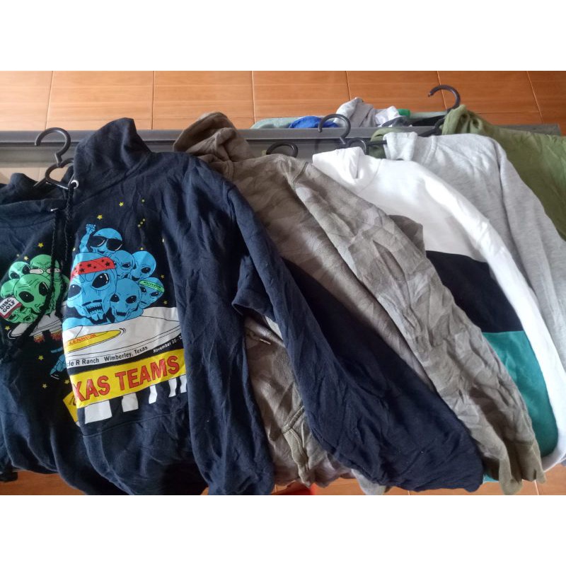 Borongan Hoodie Second