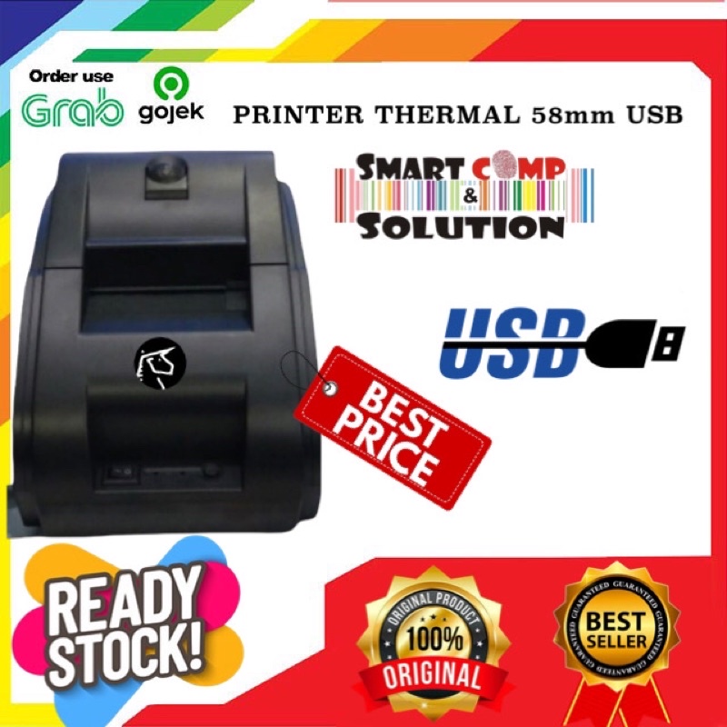 Printer Thermal Murah POS 58mm Unicorn C58