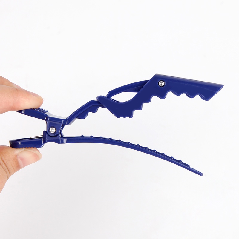 [1Piece Professional Plastic Nonslip Crocodile Hairclip for Salon Hair Styling ] [Make up Tools]